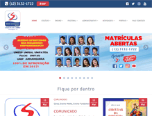 Tablet Screenshot of colegiodocarmo.com.br